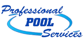 Logo of Professional Pool Services.